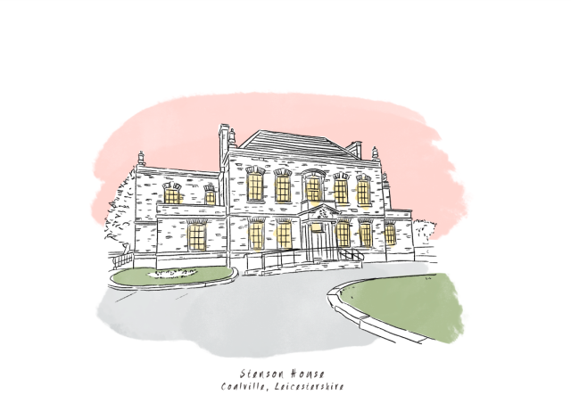 Drawing of Stenson House