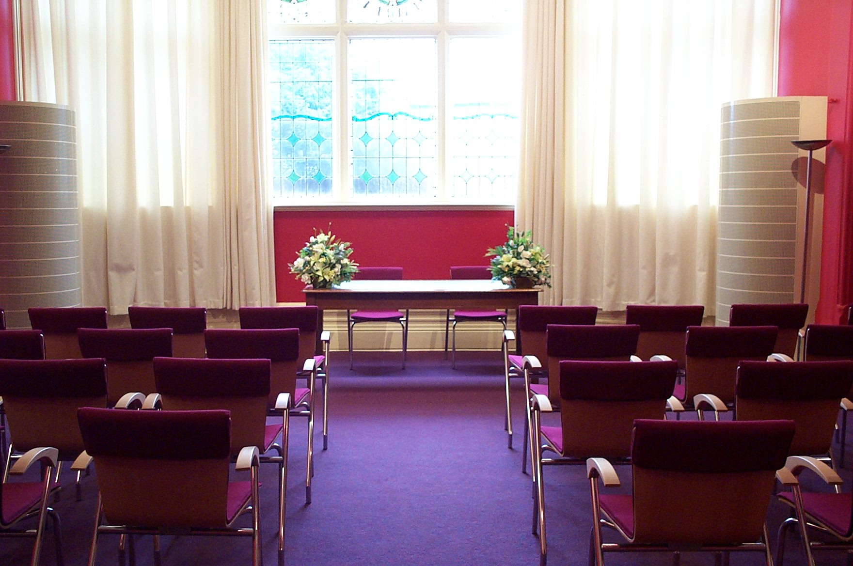 Loughborough Town Hall Council Chambers Wedding Room