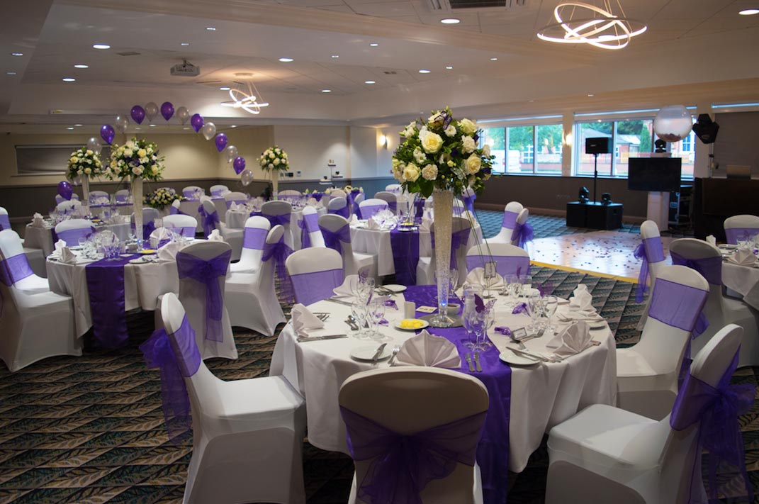 Holiday Inn Wigston ceremony reception