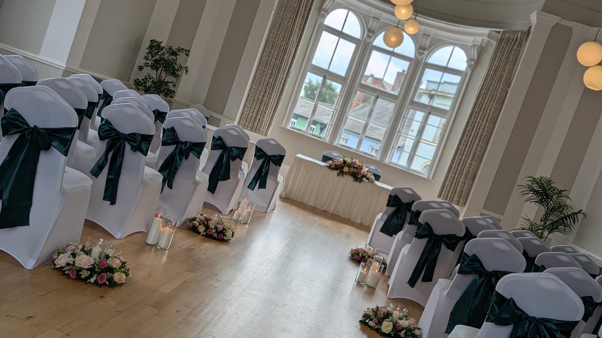 Lutterworth Town Hall ceremony