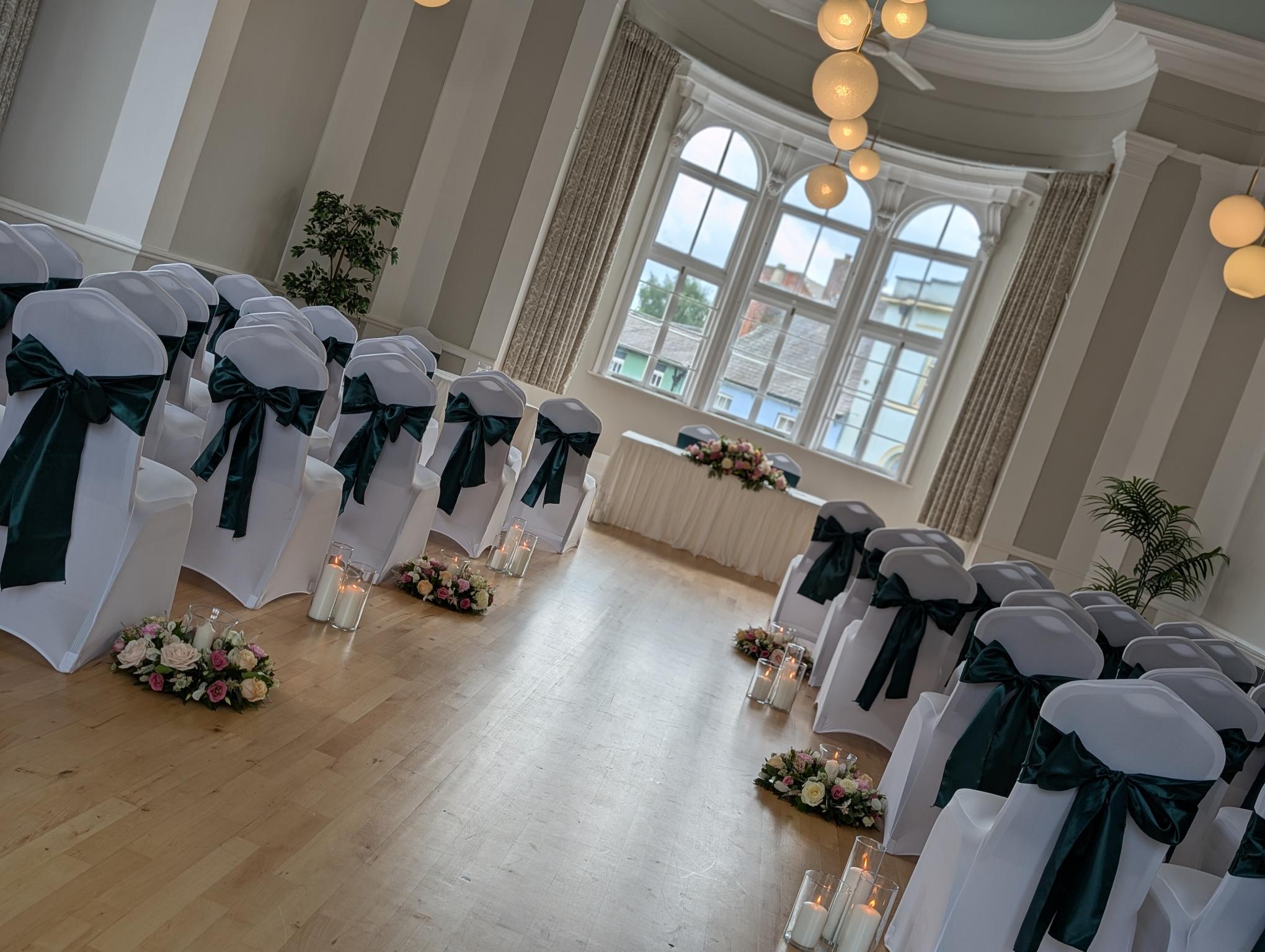 Lutterworth Town Hall ceremony