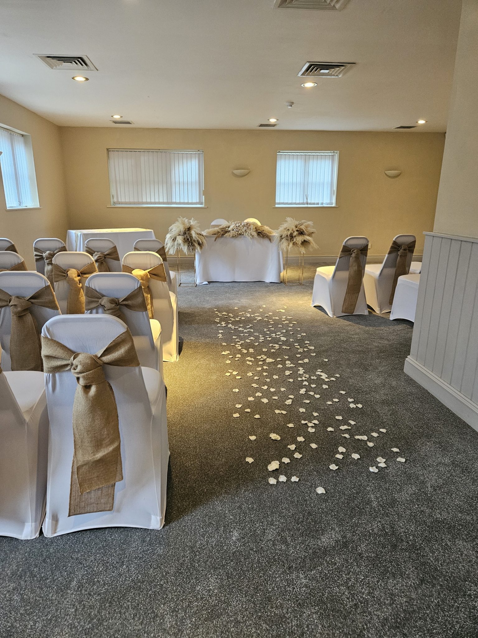 Millers Hotel ceremony