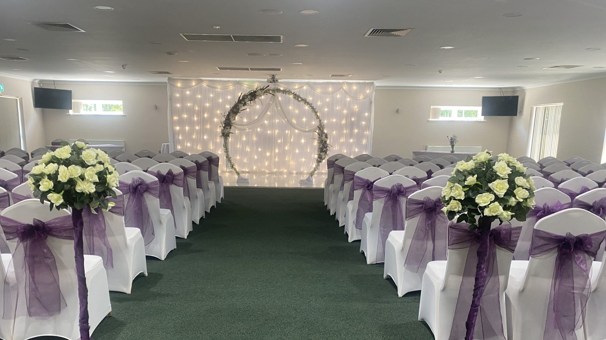 The Pitches at Hinckley ceremony room