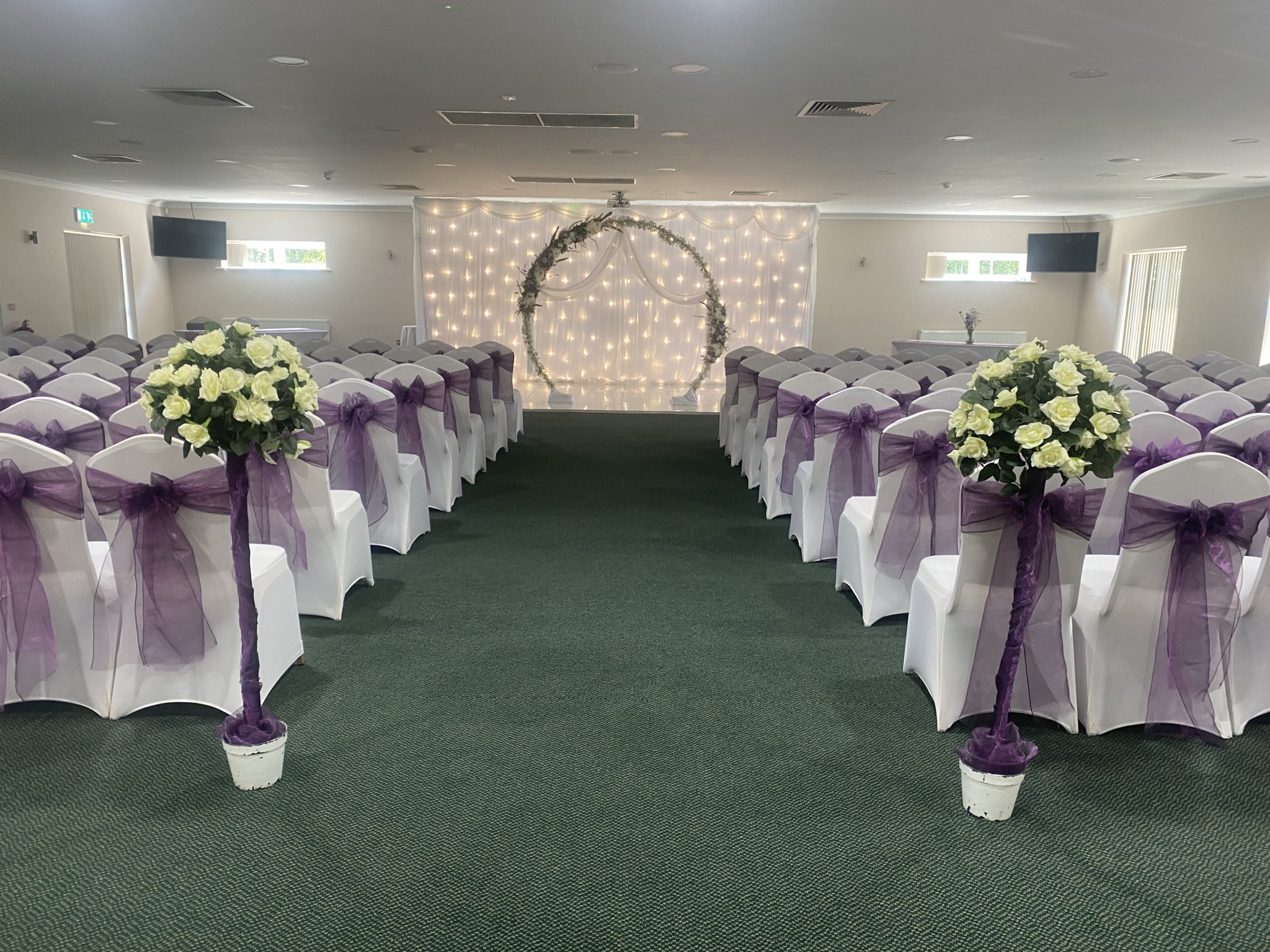 The Pitches at Hinckley ceremony room