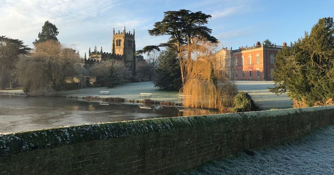 Staunton Harold Hall outside